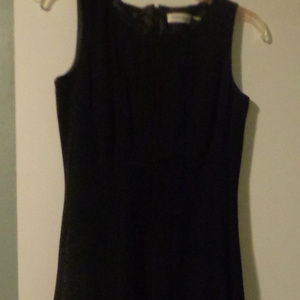 Calvin Klein Black Fit and Flare Dress Sz 2/S